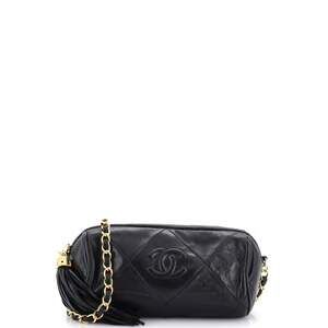 Chanel Vintage Diamond Cc Barrel Bag #255162C22B